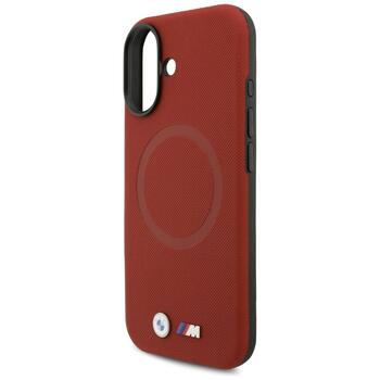 BMW M FW Metal Logo MagSafe Case Aizsargapvalks priekš Apple iPhone 17 (BMHMP17S25PFWSMR)