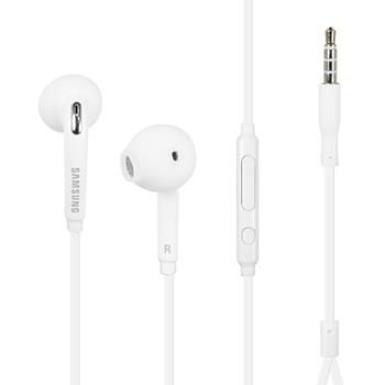 Samsung EO-EG920BW наушники с микрофоном / пульт / 3.5mm / 1.2m (OEM) (EO-EG920BW/OEM)