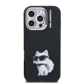 Karl Lagerfeld IML Aquarelle and Choupette Case Чехол для Apple Apple iPhone 16 Pro (KLHCP16LHMCHAQK)