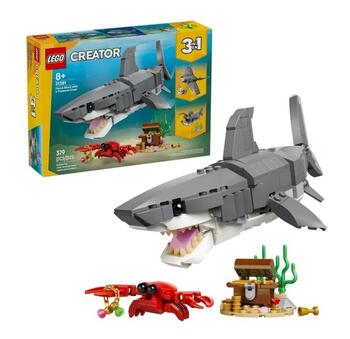 LEGO Creator 3in1 31381 Shark and Treasure Chest Konstruktors (31381)