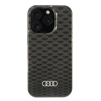 Audi IML Stitching Pattern MagSafe Защитный Чехол для Apple iPhone 16 Pro (AU-IMLMIP16P-Q5/D3-BK)
