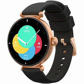 Smartwatch Gravity Умные часы / розовое золото/чёрный (GT26-3)