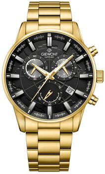 Giewont Chronograph Sapphire Vīriešu pulkstenis GW4580-B4 / zelta/melns (GW4580-B4)