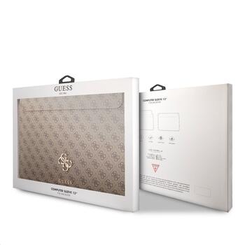 Guess PU 4G Metal Logo Computer Sleeve Maciņš Planšetdatoram 13