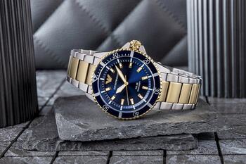 Emporio Armani World Explorer Solar Chronograph Rokas Pulkstenis AR11738 Silver Blue 42mm (AR11738)