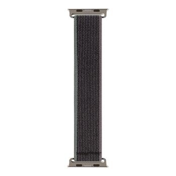 OBAL:ME Textile Strap Ремешок для часов Apple Watch 42-49mm M-L / серый/зелёный (57983126807)