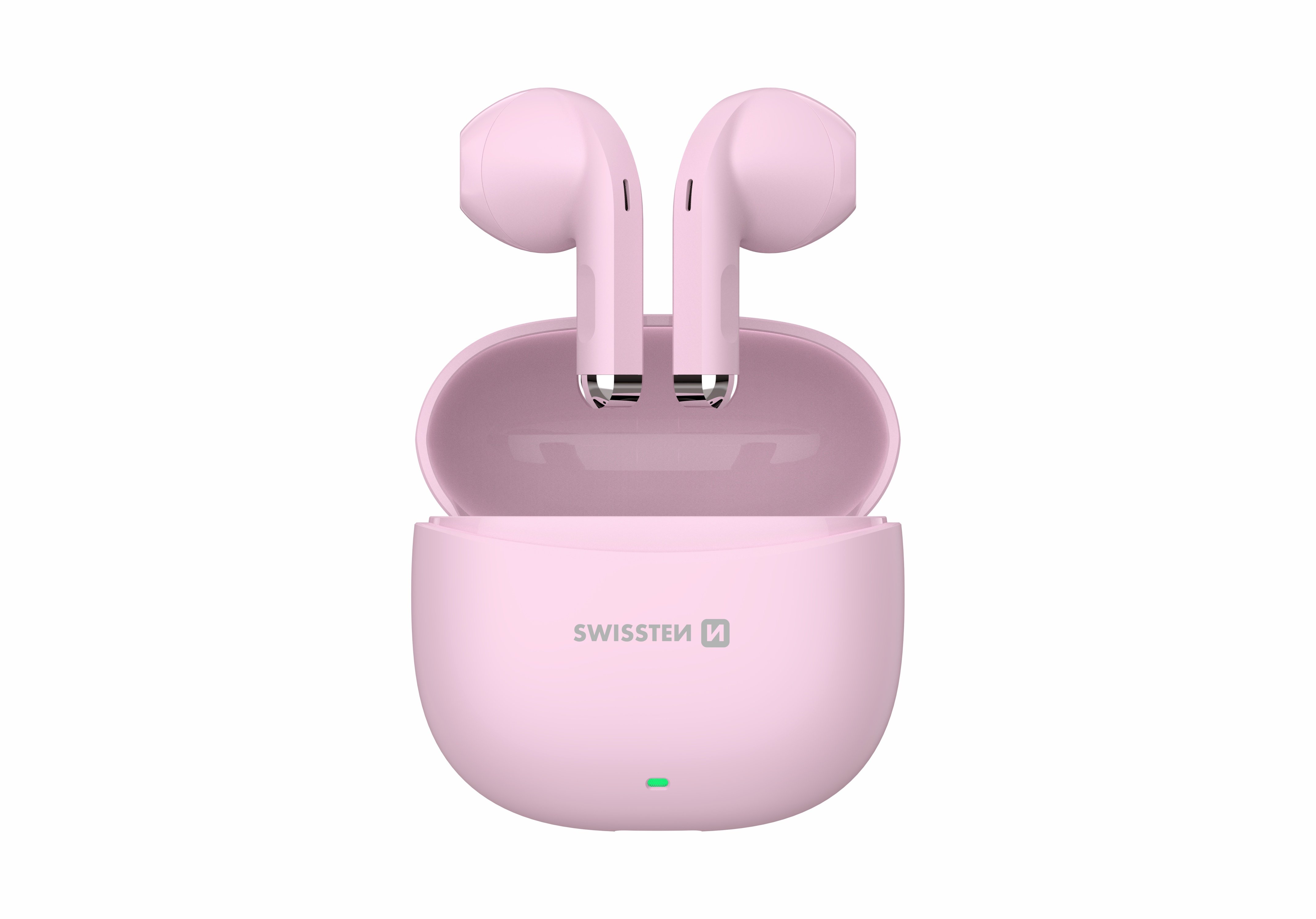 Swissten TWS Mini TUNE Bluetooth Стерео Гарнитура с Микрофоном Розовая (51107099)