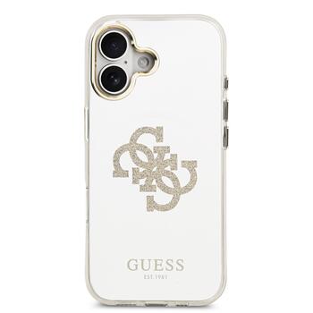 Guess PC/TPU Mirror 4G Glitter Logo MagSafe Case Чехол для Apple iPhone 17 (GUHMP17SHMR4GDG)