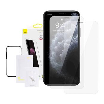 Baseus 0.3mm Full-glass Tempered Glass Film Защитное стекло для iPhone XS Max/11 Pro Max 6.5inch (2шт) (SGBL060302)