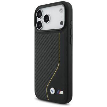 BMW M Carbon Line & Logo MagSafe Case Защитный Чехол для Apple iPhone 17 Pro Max (BMHMP17X25PCCSCKY)