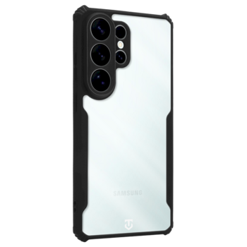Tactical Quantum Stealth Cover Защитный чехол для Samsung Galaxy S26 Ultra / прозрачный/чёрный (TA-57983129121)
