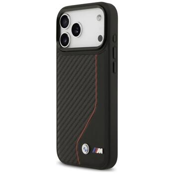 BMW M Carbon Line & Logo MagSafe Case Защитный Чехол для Apple iPhone 17 Pro Max (BMHMP17X25PCCSCKR)