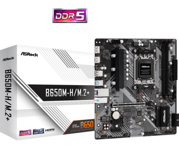 ASRock B650M-H/M.2+ Pamatplate mATX / AMD AM5 (B650M-H/M.2+)