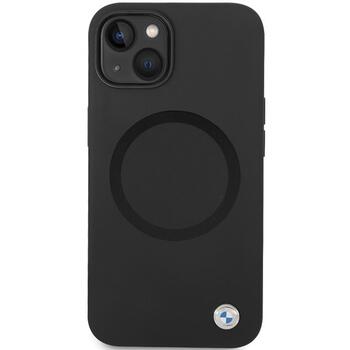 BMW BMHMP14SSILBK2 Aizmugurējais Apvalks Priekš Apple iPhone 13 / 14 / 15 (BMHMP14SSILBK2)
