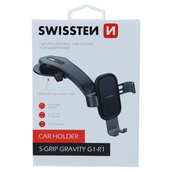 Swissten S-GRIP G1-R1 Metal Age Gravity 360 Универсальный держатель для устройств (65010600)