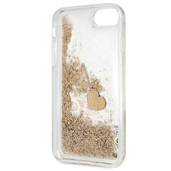 Guess GUOHCI8GLHFLGO Hardcase Glitter Charms Защитный чехол для iPhone 7/8/SE 2020/SE 2022 / золотой (GUOHCI8GLHFLGO)