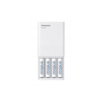 Panasonic Eneloop Smartplus USB Зарядное устройство для батареек + 4x AA 2000 mAh (K-KJ87MCD40USB)