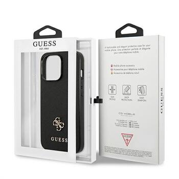 Guess GUHCP13LPS4MK Hardcase Saffiano 4G Small Metal Logo Защитный чехол для iPhone 13 Pro / 13 6,1