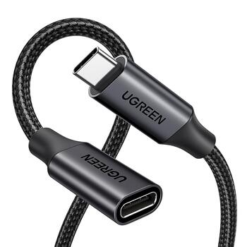 Ugreen US372 Kabeļa pagarinātājs USB C / USB3.2 1m / 100W / 10Gbps (US372)