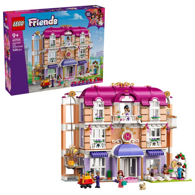 LEGO 42704 Friends Heartleikas pilsētas lielās viesnīcas konstruktors (42704)