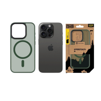 Tactical MagForce Hyperstealth Cover Защитный чехол для iPhone 15 Pro / лесной зелёный (TA-57983115962)
