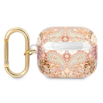 Guess GUA3HHFLD AirPods 3 cover Paisley Strap Collection Защитный чехол для AirPods 3 / золотой (GUA3HHFLD)