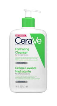 CeraVe Hydrating Увлажняющее очищающее средство для лица Гель 473 ml (3337875597333)