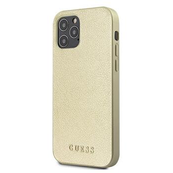 Guess GUHCP12LIGLGO Hardcase Iridescent Aizsargapvalks priekš iPhone 12 Pro Max 6,7