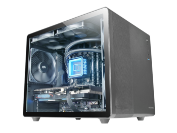 Mars Gaming MCMPRO Professional Compact PC Case mATX (Double Chamber) (MCMPRO)