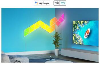 Govee B6067 Tri-Angle RGBIC LED Smart Panel Bluetooth / Wi-Fi / 10pcs (B6067301)
