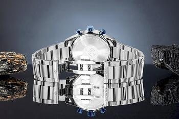 Giewont Chronograph Sapphire Vīriešu pulkstenis / sudraba/melns (GW9140-B1)