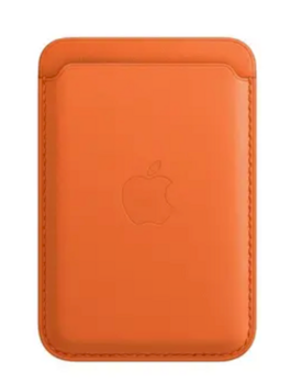 Apple iPhone Кожаный кошелек with MagSafe California Poppy (MHLP3ZE/A)