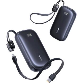 Baseus EnerFill FC21 Qpow 3 Ultra Портативный аккумулятор 20000 mAh 22.5W / чёрный (6932172692490)
