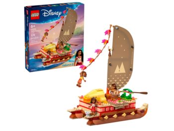 LEGO 43270 Disney Princess Каноэ приключений Моаны Конструктор (43270)