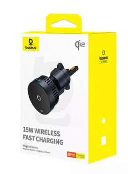 Baseus MagPro Автодержатель для телефона c индуктивным зарядным устройством 15W (C40164100121-01)