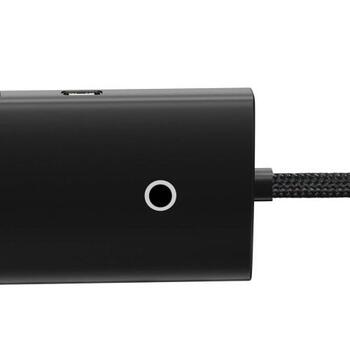 Baseus WKQX030301 Lite Sērijas USB-C Hubs 4x USB 3.0 (WKQX030301)