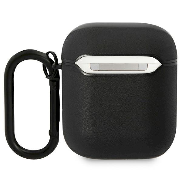 BMW BMA222RVSK Leather Color Lines Защитный чехол для AirPods 1/2 / чёрный (BMA222RVSK)