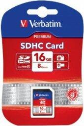 Verbatim SDHC 16GB Class 10 Atmiņas karte (43962V)