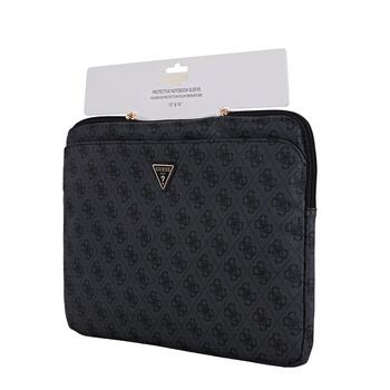 Guess PU 4G Triangle Logo Sleeve Klēpjdatora apvalks 14