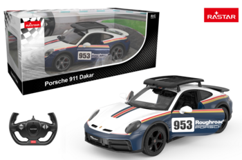 Rastar Porsche 911 Dakar Performance Rādiovadāms Auto 1:14 (6930751324404)