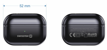 Swissten TWS Mini Pods Bluetooth Стерео Гарнитура с Микрофоном (54200100)