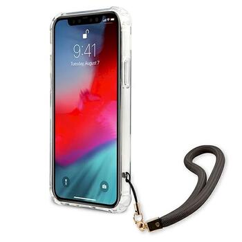Guess GUHCP12SKSMAGR Marble Collection Защитный чехол для iPhone 12 mini 5,4