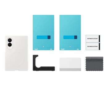 Samsung EF-EF971CWE Silicone Magnet Cover Защитный чехол для Galaxy Z Fold 8 / белый (EF-EF971CWEGWW)