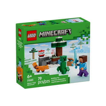 LEGO 21583 Minecraft Steven Adventure in Taiga Forest Конструктор (21583)