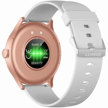 Smartwatch Gravity GT2-3 PRO Viedpulkstenis / pelēki rozā (GT2-3 PRO)