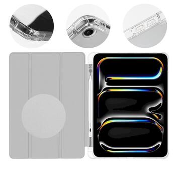 OBAL:ME MistyTab Case Planšetdatoru maciņš priekš iPad Air (2020/2022/2024/2025)/iPad Pro 11 (1/2/3/4) / melns/gaiši pelēks (57983128319)