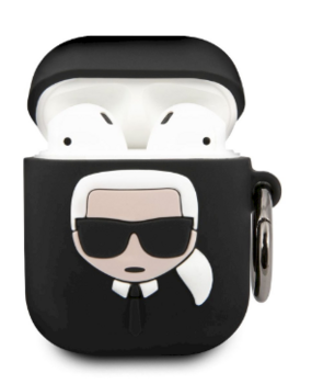 Karl Lagerfeld KLBPPBOA2K Чехол для Apple AirPods + Зарядка (KLBPPBOA2K)