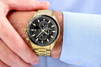 Giewont Chronograph Sapphire Мужские часы / золотой/чёрный (GW7290-B4)