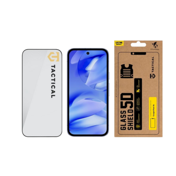 Tactical Glass Shield 5D Защитное стекло для Google Pixel 9a/10a / чёрный (TA-57983125873)