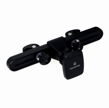Swissten S-Grip M5-OP Универсальный Держатель с Магнитом На Подголовник для Планшетов / Телефонов / GPS (SW-CH-M5-OP-BK)